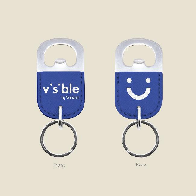 LVL Bottle Opener Keychain - Visible by Verizon