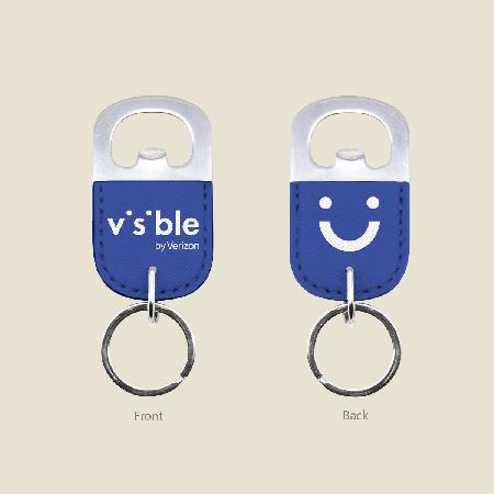 LVL Bottle Opener Keychain - Visible by Verizon